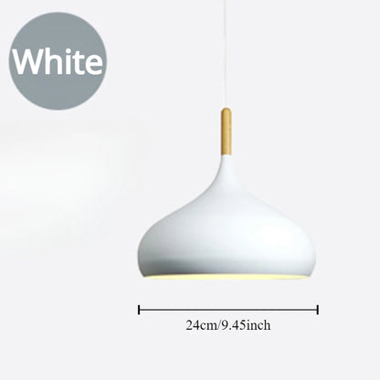 Modern Macaron Pendant Light LED Hanging Lamp