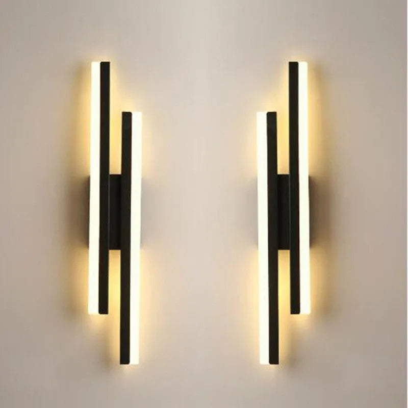 LED Wall Sconce Lighting Dimmable Acrylic Wall Lamp