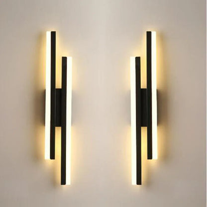 LED Wall Sconce Lighting Dimmable Acrylic Wall Lamp