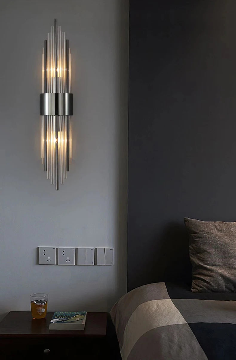 Crystal Wall Sconce LED Wall Lamp