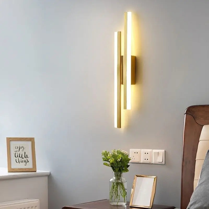 LED Wall Sconce Lighting Dimmable Acrylic Wall Lamp