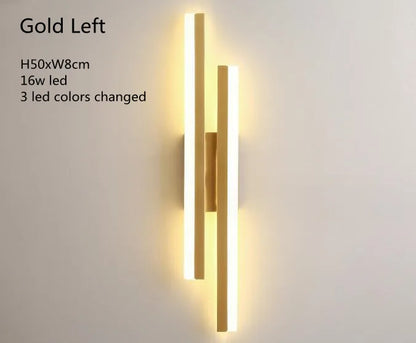 LED Wall Sconce Lighting Dimmable Acrylic Wall Lamp