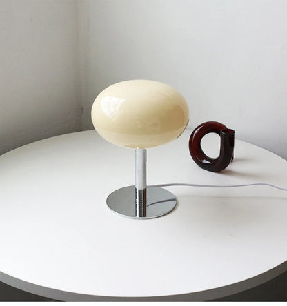 Glass Table Lamp Macaron LED Bedside Light