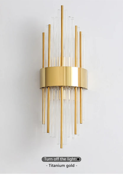 Crystal Wall Sconce LED Wall Lamp