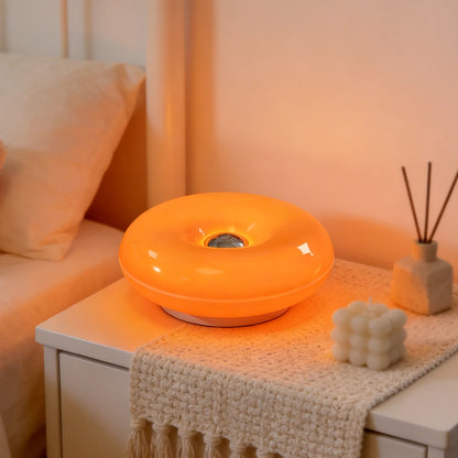 LED Table Lamp Donut Shape Dimmable Night Light