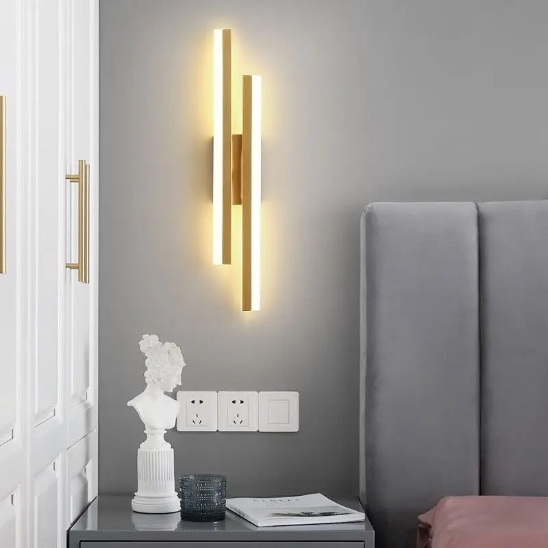 LED Wall Sconce Lighting Dimmable Acrylic Wall Lamp