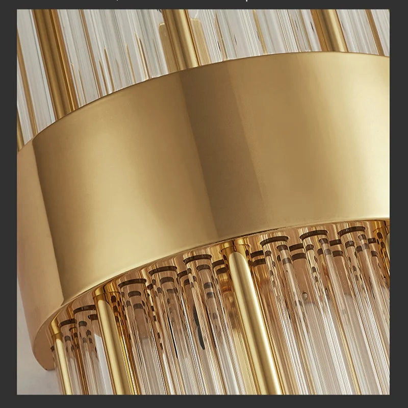Crystal Wall Sconce LED Wall Lamp