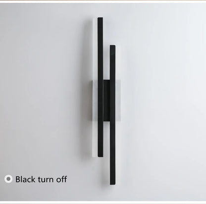 LED Wall Sconce Lighting Dimmable Acrylic Wall Lamp