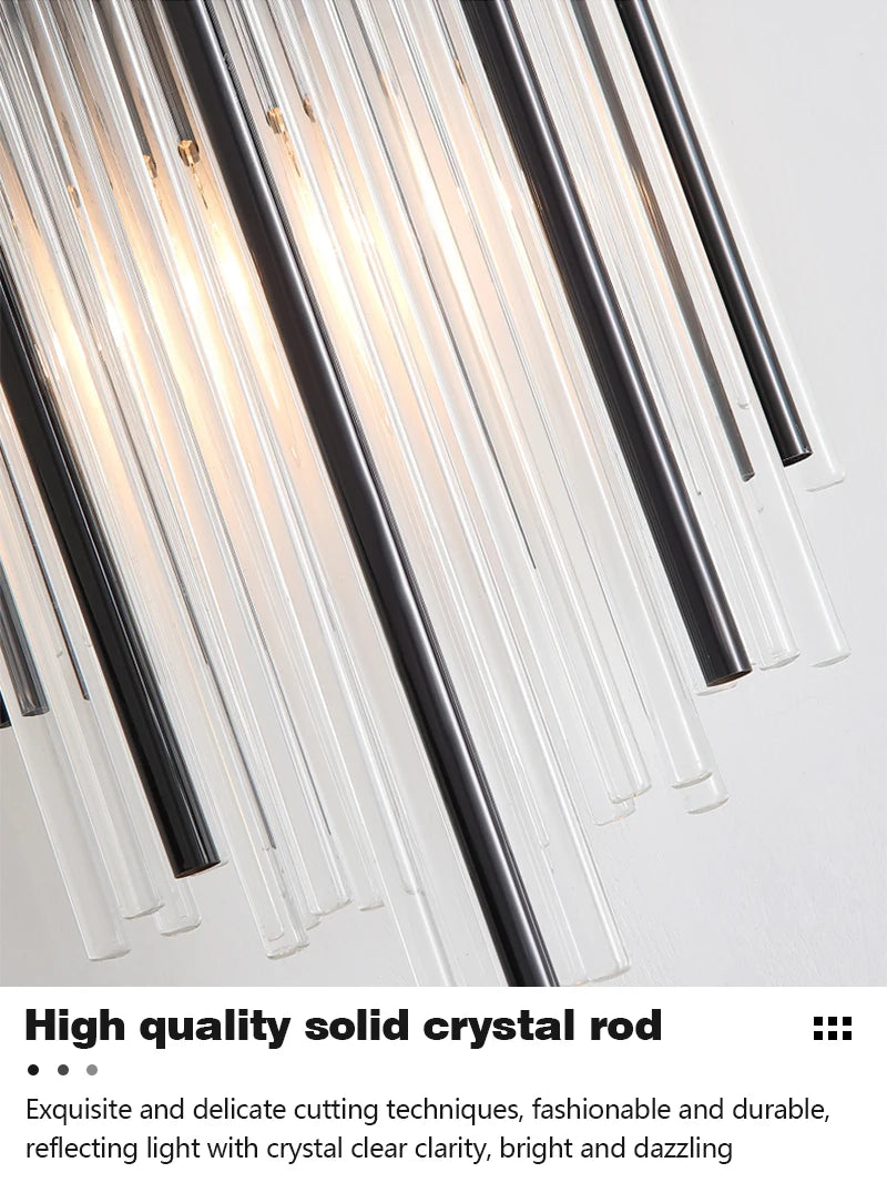 Crystal Wall Sconce LED Wall Lamp