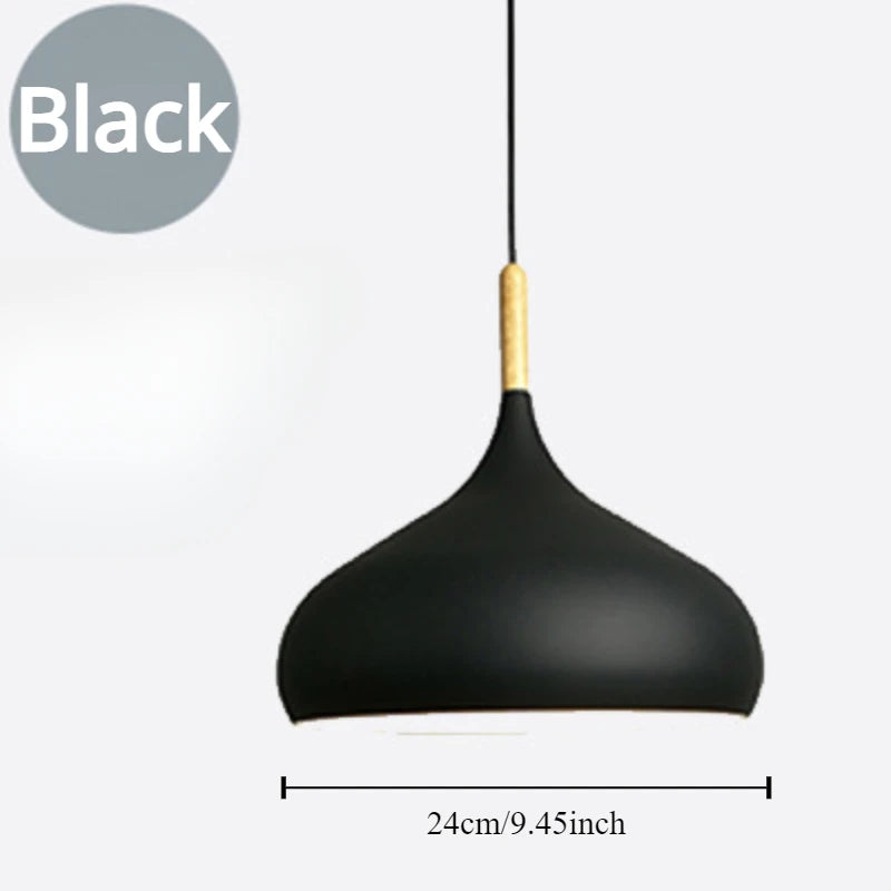 Modern Macaron Pendant Light LED Hanging Lamp