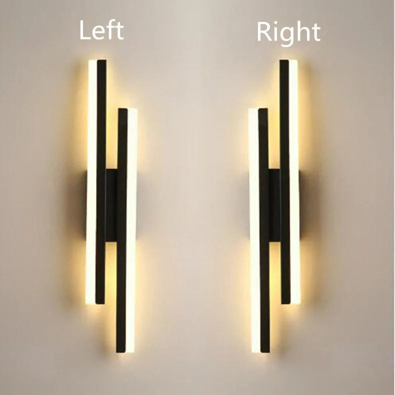 LED Wall Sconce Lighting Dimmable Acrylic Wall Lamp